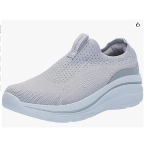 Easy Spirit Slip On Walking Shoes‎ Comfort Sneakers Knit Gray Women's 6.5 NEW